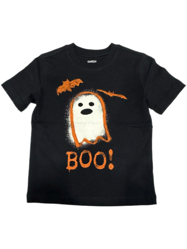 Crew Neck Short Sleeve Printed Cotton Baby Boy T-Shirt