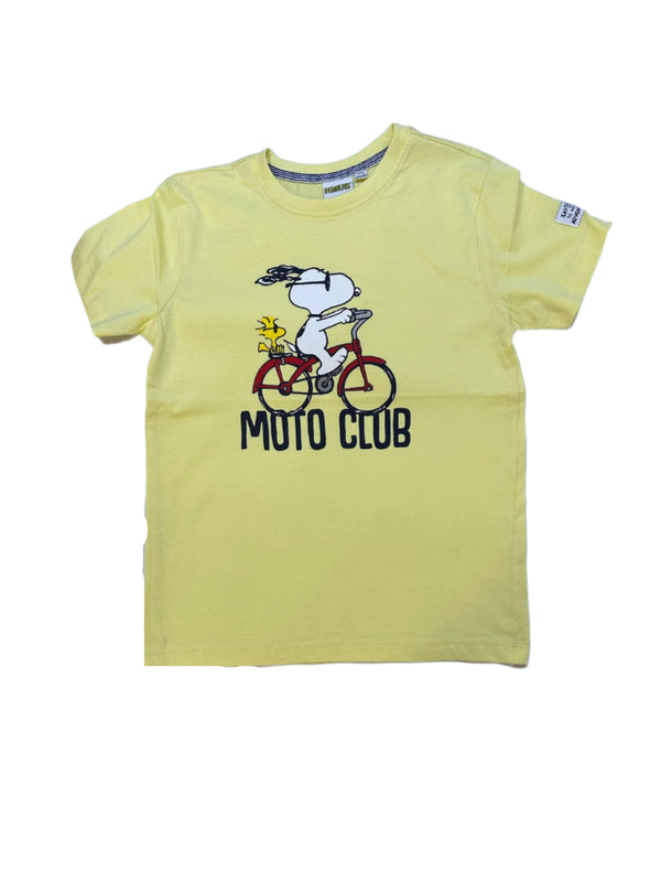 Graphic Print Round-Neck T-Shirt